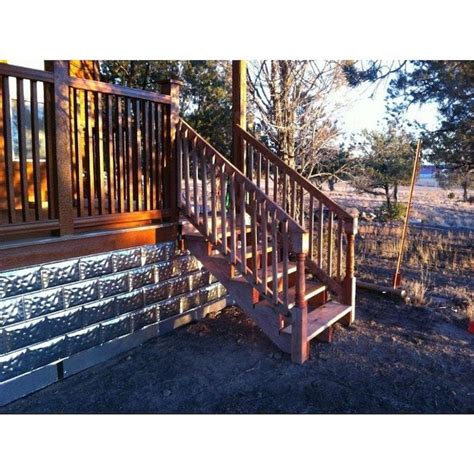 28-in x 5-ft Metal Skirting Panels Lowes.com | Deck skirting, Skirting ...