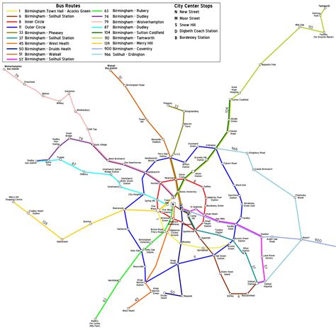 File:Birmingham bus map.png - Wikitravel Shared