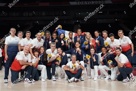 France Womens National Team Celebrates Winning Editorial Stock Photo ...