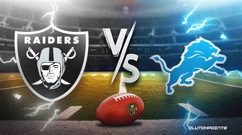 Raiders-Lions prediction, odds, pick, how to watch NFL Week 8 game