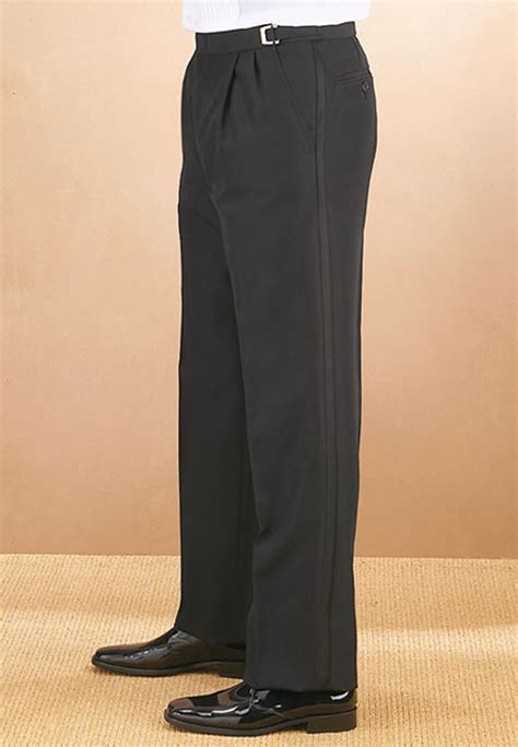 Men's Tuxedo Trousers | Formal Wear | Ictus Limited