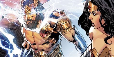 Wonder Woman Finally Meets Her Father, DC's New Zeus