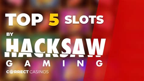 Top 5 Hacksaw Gaming Slots - YouTube