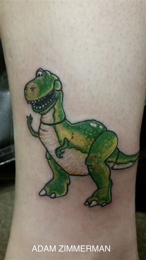 T-Rex Tattoo | T rex tattoo, Character, Rex