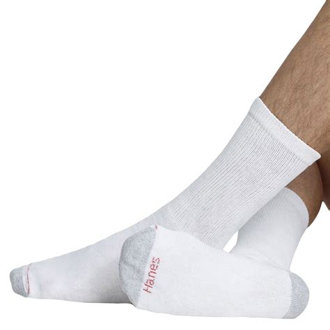 Hanes - Hanes Men's Cushion Ankle Socks 6-Pack, Style 186/6 - Walmart.com - Walmart.com