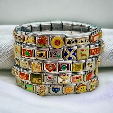 Italian Charms Bracelets, Mystery Italian Charm Bracelets Vintage ...