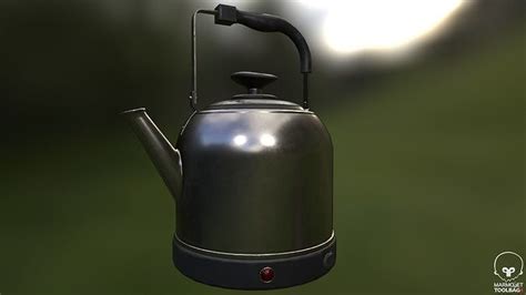 3D model electric tea kettle VR / AR / low-poly | CGTrader