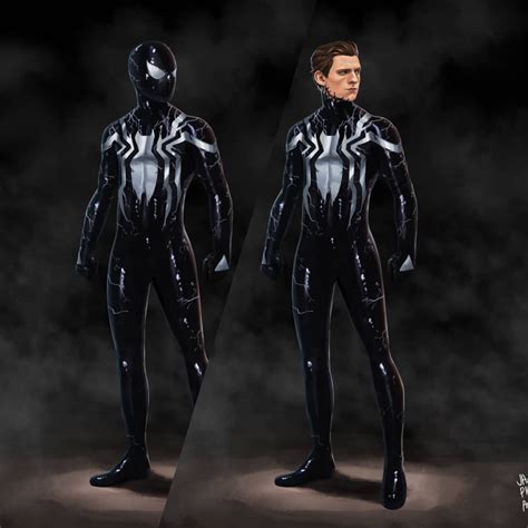 Spider Man Black Suit Redesign Spiderman Spectacular - vrogue.co