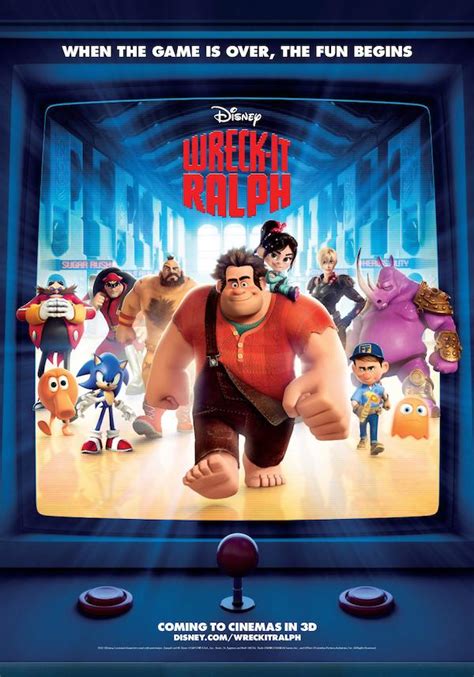 Wreck-It Ralph (2012) - Poster US - 770*1100px