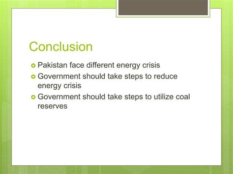 Energy crisis and its effects | PPT