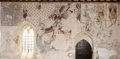 Wall Paintings | St Cadoc's Church, Llancarfan