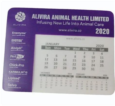 Calendar Printed Mouse Pad at Rs 50/piece | Mouse Pad in Thane | ID: 23241553791