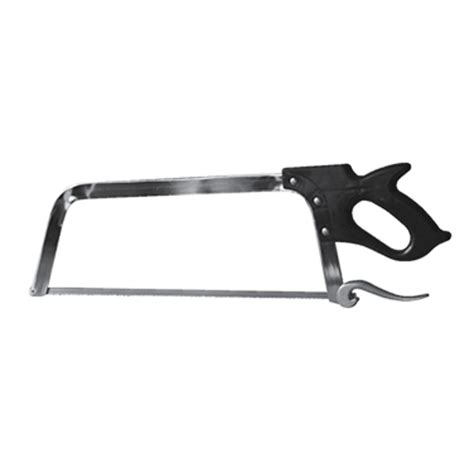 ALFA HMSS-24, 24" Butcher Hand Meat Saw, Stainless