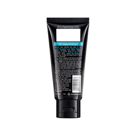 Buy Garnier Men Oil Clear Deep Cleansing Face Wash 50 gm online at best price-Face Washes