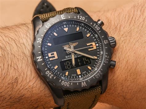 Breitling Chronospace Military Watch Hands-On | aBlogtoWatch