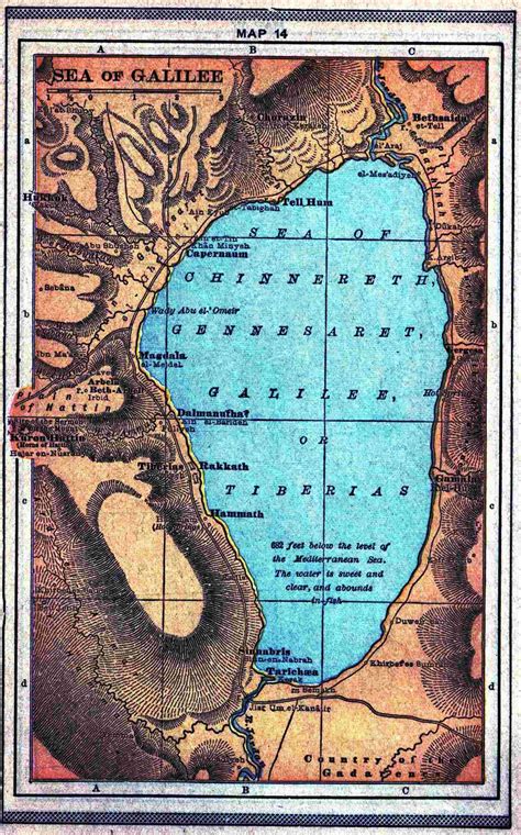 Sea of Galilee | Illustrated map, Map compass, Fantasy map