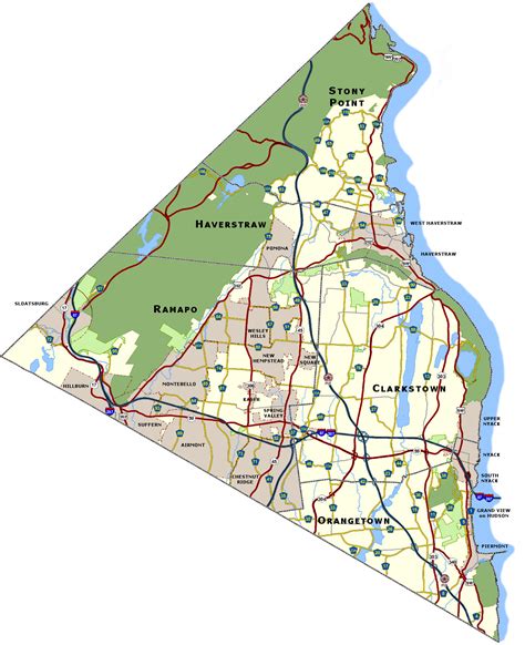 File:Rockland County NY Map.jpg - The RadioReference Wiki