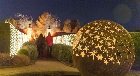 24 pictures of spectacular Christmas lights display at the Wimpole Estate, Cambridgeshire