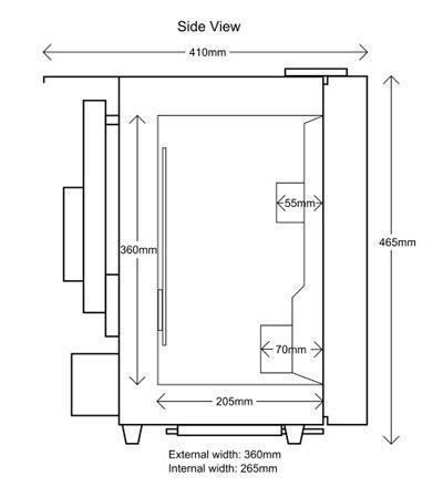 Fridges: Mini Fridge Dimensions