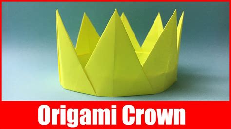 Origami Paper Crown