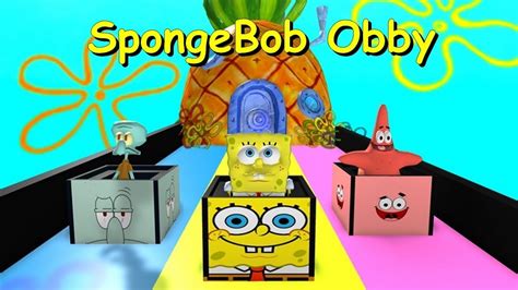 SpongeBob Obby (Roblox Map) - YouTube