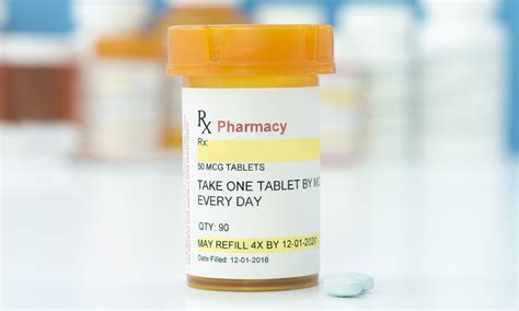 Prescription Bottle Label Template - Detrester.com