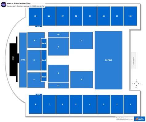 Hershey Park Stadium Seating Chart View | Cabinets Matttroy