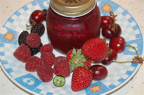 COCINAR SIN MIEDO: MERMELADA DE FRUTOS ROJOS