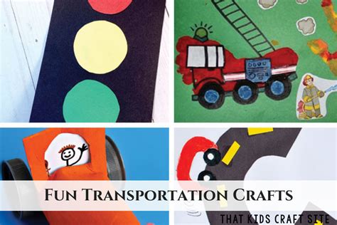 Fun Transportation Crafts and Activities - That Kids' Craft Site