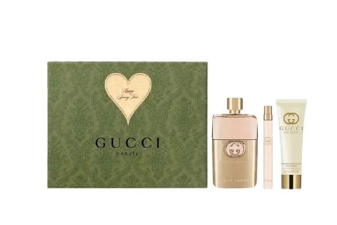 Gucci Guilty Pour Femme Edp 90ml + 10ml Travel Spray + 50ml Body Lotion ...