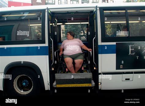 Wheelchair bus lift hi-res stock photography and images - Alamy