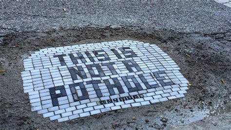 Pothole mosaics: Street art that fills a need - CBS News