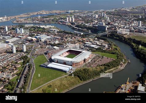 Aerial view sunderland afc stadium hi-res stock photography and images ...