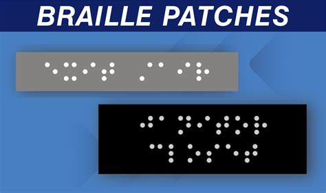 Custom Braille Labels/ Signs | Tactile Signs | Room ID & Restroom Signs