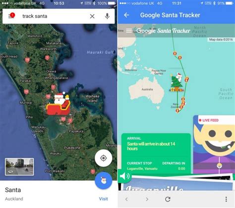 Google Maps Santa Tracker Goes Live on iOS - Magazine Of Technology