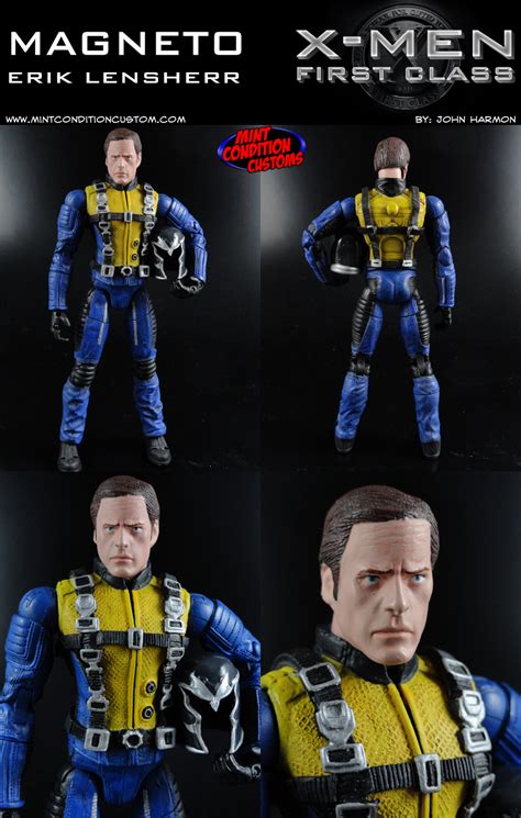 Custom Magneto (X-Men First Class Movie Style) 6″ Action Figure