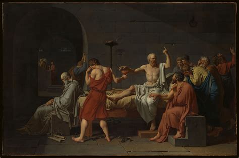 Jacques Louis David | The Death of Socrates | The Metropolitan Museum ...