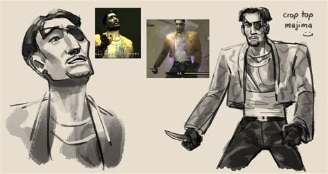 ps2 majima doodles by CalmingSoul on DeviantArt