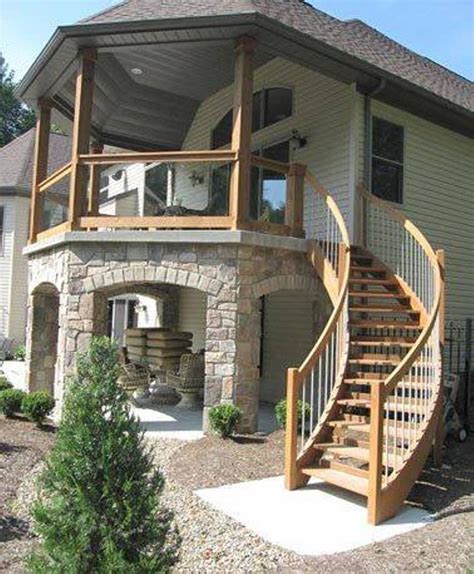 10 Creative ideas for outdoor stairs | Porch design, Exterior stairs, Stairs design