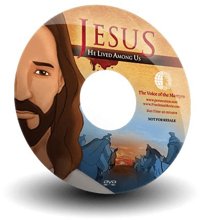 JESUS - He Lived Among us Animated Bible movie based on Gospel of John (Free DVD for USA Churches)