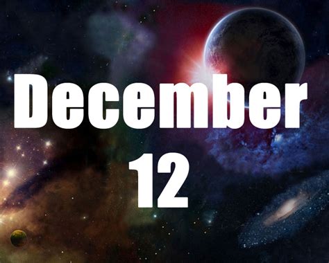 December 12 Birthday horoscope - zodiac sign for December 12th