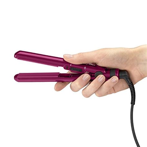 New Babyliss 2860 Pro Nano 200 Mini Salon Ceramic Travel Hair Straightener - Purple ...