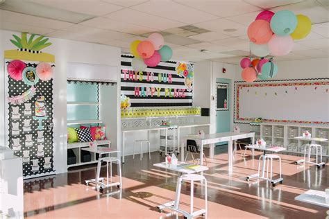 Tropical inspired classroom decor! in 2022 | Kindergarten classroom ...