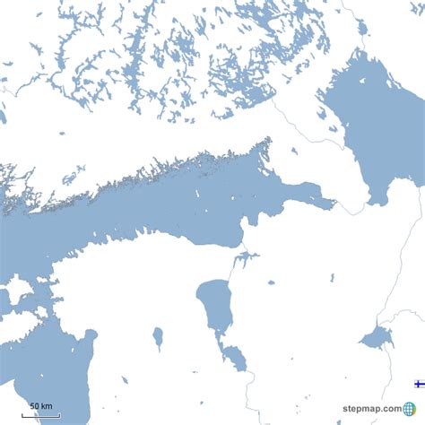 StepMap - Gulf of Finland - Landkarte für Germany