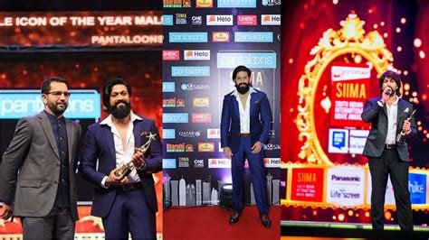 KGF Star Yash Won Two Big Awards In SIIMA 2019 And He Proved It What He ...