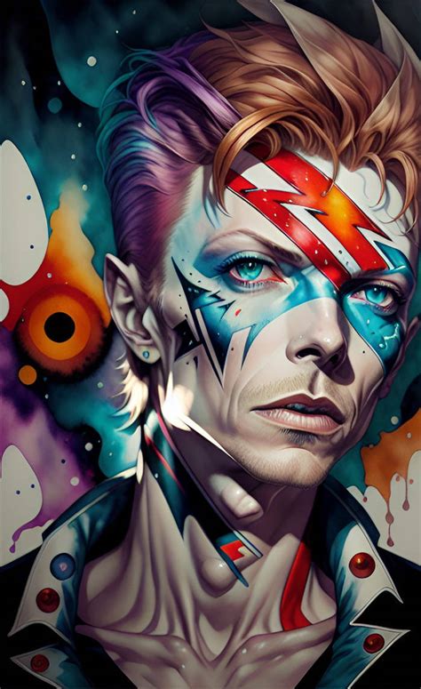 David Bowie Ziggy Stardust by jeffdoute on DeviantArt