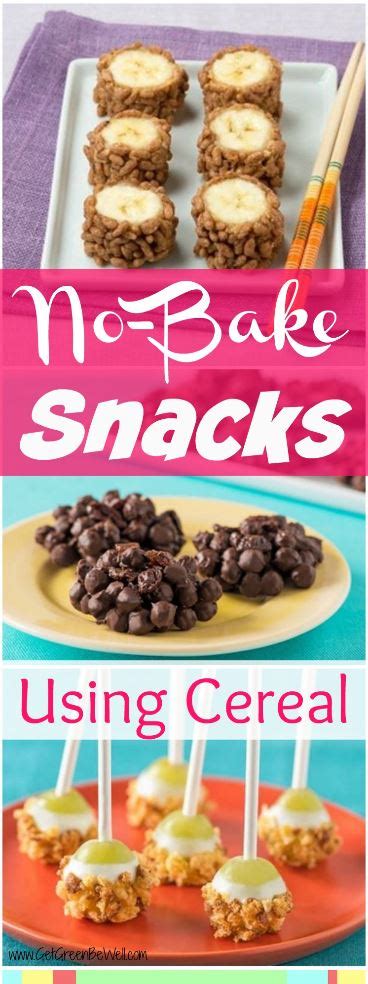 Fun and Easy No-Bake Snack Recipes For Kids - Get Green Be Well