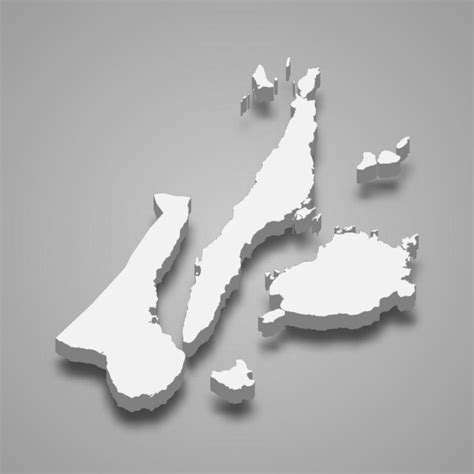 3d isometric map of Central Visayas is a region of Philippines, | Isometric map, Central visayas ...