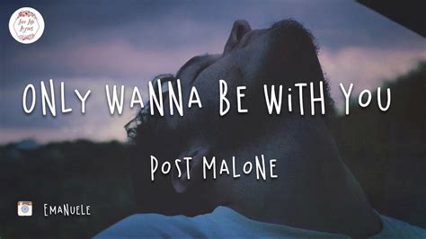 Post Malone - Only Wanna Be With You (Lyric Video) [Pokemon 25th ...