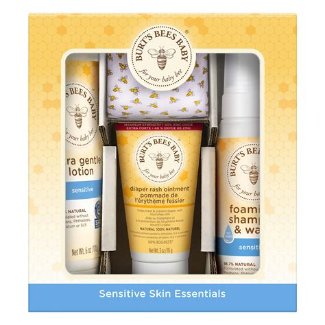 Burt's Bees Baby Sensitive Skin Essentials Gift Set - Shop Bath & Skin Care Sets at H-E-B